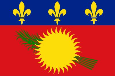 Carexcess Guadeloupe (Red) flag